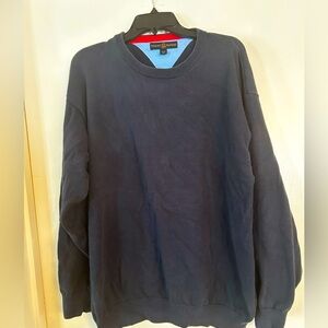 Tommy Hilfiger Sweater Men’s XL Dark Blue Long Sleeve Pullover
